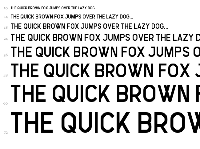 Stress Genesis font waterfall